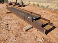 (3) 24'' I beams (11'x 8'' ) (13'x 9'') (15'x 9'' Long