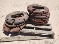 Lot of International Tractor Wheel Weights