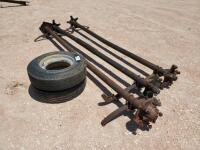 (3) House Trailer Axles