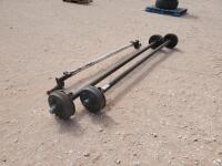 (3) Used Axles