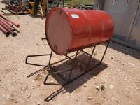 Steel Drum Cradle with Drum