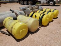 (5) 70 Gallon Liquid Fertilizer Tanks