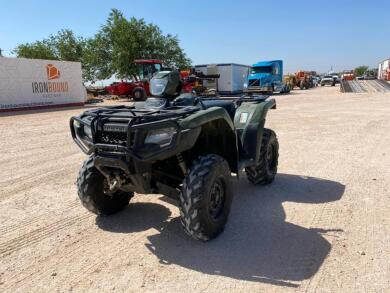 2015 Honda Forman Rubicon 4Wheeler