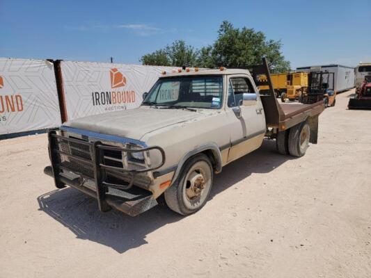 1992 Dodge Dually Flat Pickup