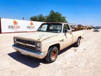 1983 Chevrolet C10 Pickup Truck