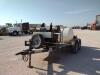 Pressure Washer Unit On Trailer