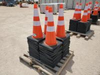 Unused (50) Safety Traffic Cones