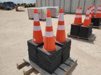 Unused (50) Safety Traffic Cones