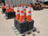 Unused (50) Safety Traffic Cones - 3