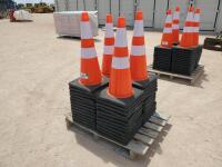 Unused (50) Safety Traffic Cones