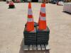 Unused (50) Safety Traffic Cones - 2