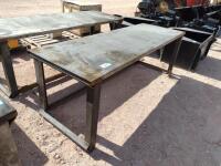 Unused Steel Work Bench