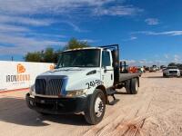 2004 International Flat Bed Tilt Truck