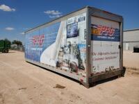 Dry van box Box w/small side door and big rear door