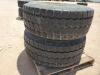 (2) Truck Tires/Wheels 445/65 R 22.5 - 3