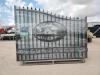 Unused Greatbear 20ft Gate with artwork ''DEER '' in the Middle Gate Frame - 2