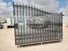 Unused Greatbear 20ft Gate with artwork ''DEER '' in the Middle Gate Frame - 2