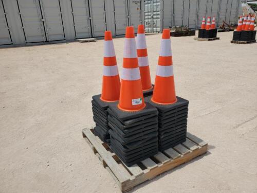 Unused (50) Safety Traffic Cones