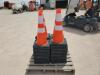 Unused (50) Safety Traffic Cones - 3