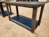 Unused 30'' X 57'' Welding Table with Shelf 5/16'' Top - 5