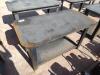 Unused 30'' X 57'' Welding Table with Shelf 5/16'' Top - 2