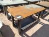 Unused 30'' X 57'' Welding Table with Shelf 5/16'' Top