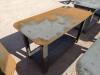 Unused 30'' X 57'' Welding Table with Shelf 5/16'' Top - 3