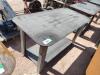 Unused 30'' X 57'' Welding Table with Shelf 5/16'' Top