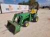 John Deere 2210 Tractor w/Front end Loader