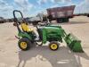 John Deere 2210 Tractor w/Front end Loader - 6