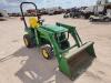 John Deere 2210 Tractor w/Front end Loader - 7