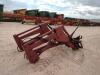 Case International Front End Loader with Bale Fork Attachment - 5