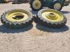 (2) John Deere Wheels w/Tires 380/90 R 54 (2) John Deere Duals 380/90 R 54 - 2