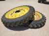 (2) John Deere Duals w/Good Year Tires 320/90 R 50