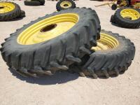 (2) John Deere Duals w/Michelin Tires 480/80 R 50