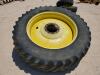 (2) John Deere Duals w/Good Year Tires 18.4 R 46 - 2