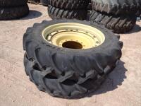 (2) John Deere Wheels w/Tires 380/80 R 38