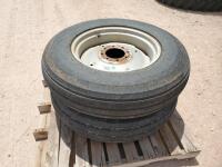 (2) Cotton Stripper Wheels w/Tires 9.00-24