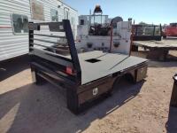 Unused Flat Bed Bed w/Hay Forks