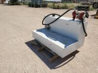 L Shape 100 Gallon Fuel Tank with Transfer Pump