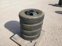 (4) Gooseneck Wheels w/Tires 235/80 R 16