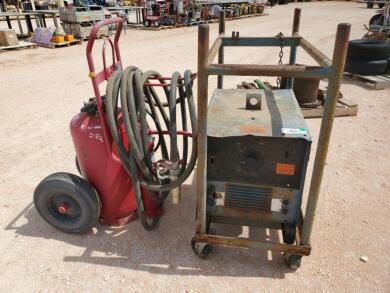 Miller Dialarc 250 Welder/Ansul Fire Extinguisher