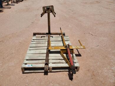 Shop Made Engine Stand & Leinbach hay spear