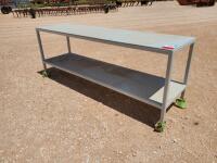 Unused 24'' x 90'' Shop Table