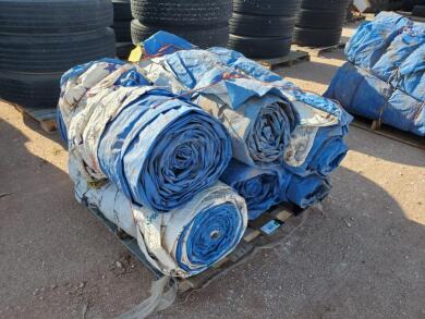 (6) Cotton Module Tarps