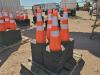 Unused (50) Safety Traffic Cones - 3