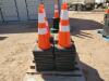 Unused (50) Safety Traffic Cones - 2