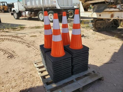 Unused (50) Safety Traffic Cones