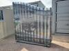 Unused Greatbear 14ft Iron Gate with artwork ''DEER '' in the Middle Gate Frame - 2