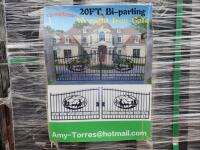 Unused Greatbear 20ft Gate with artwork ''DEER '' in the Middle Gate Frame